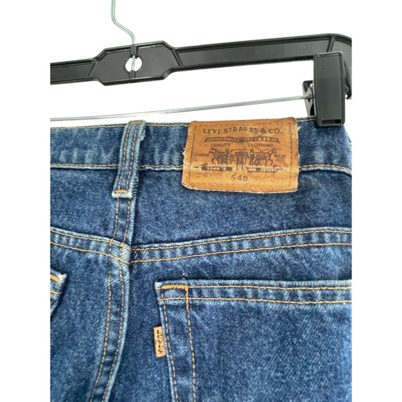 LEVIS 540 BROWN TAG VINTAGE MADE IN AMERICA JEANS SZ 34/34 - Picture 3 of 12